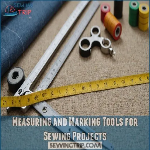 Measuring and Marking Tools for Sewing Projects