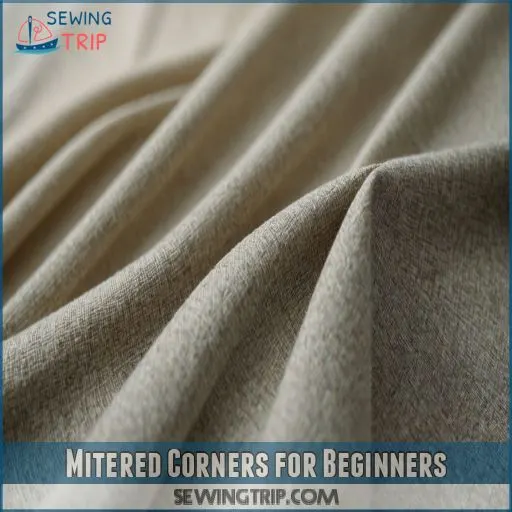 Mitered Corners for Beginners