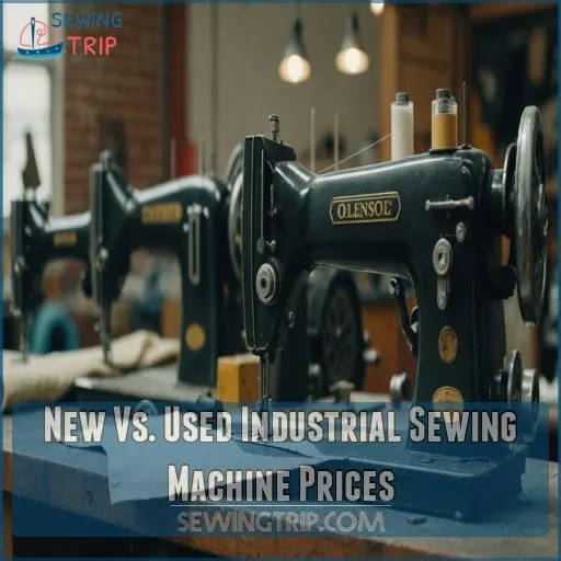 New Vs. Used Industrial Sewing Machine Prices