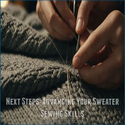 Next Steps: Advancing Your Sweater Sewing Skills