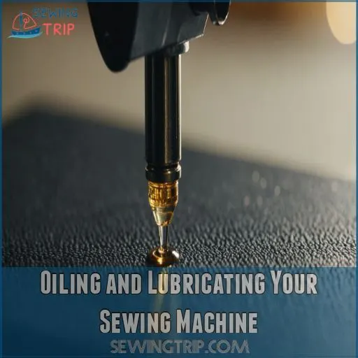 Oiling and Lubricating Your Sewing Machine