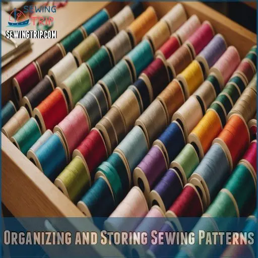 Organizing and Storing Sewing Patterns