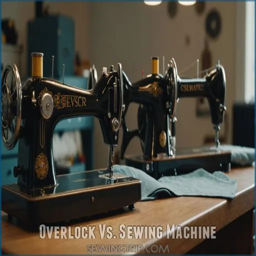 Overlock Vs. Sewing Machine