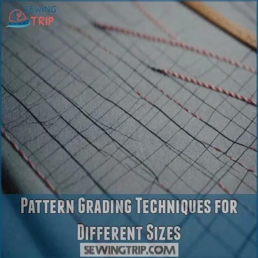 Pattern Grading Techniques for Different Sizes