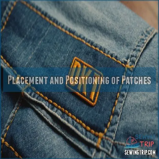 Placement and Positioning of Patches