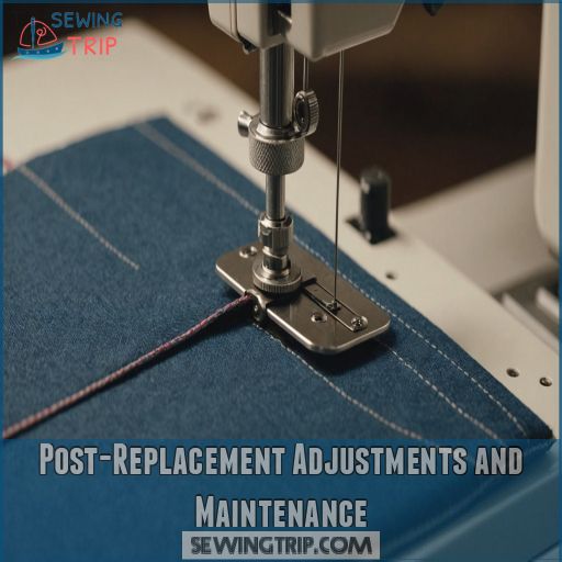 Post-Replacement Adjustments and Maintenance