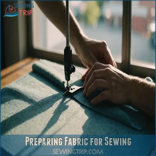 Preparing Fabric for Sewing