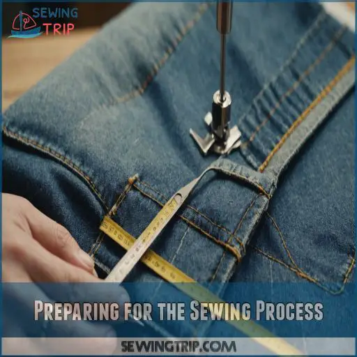 Preparing for the Sewing Process Preparing for the Sewing Process