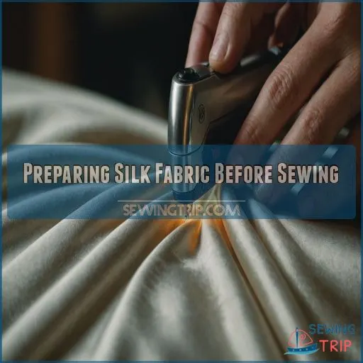 Preparing Silk Fabric Before Sewing