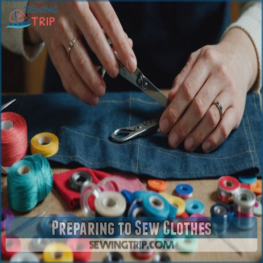 Preparing to Sew Clothes