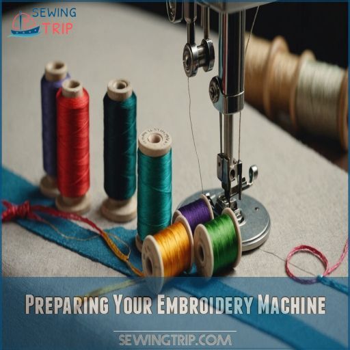 Preparing Your Embroidery Machine