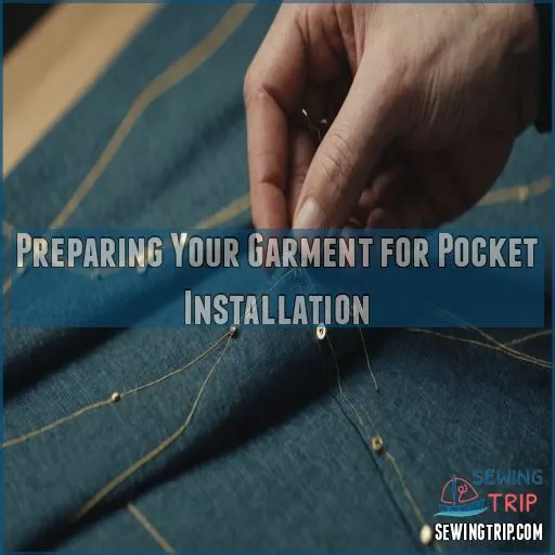 Preparing Your Garment for Pocket Installation