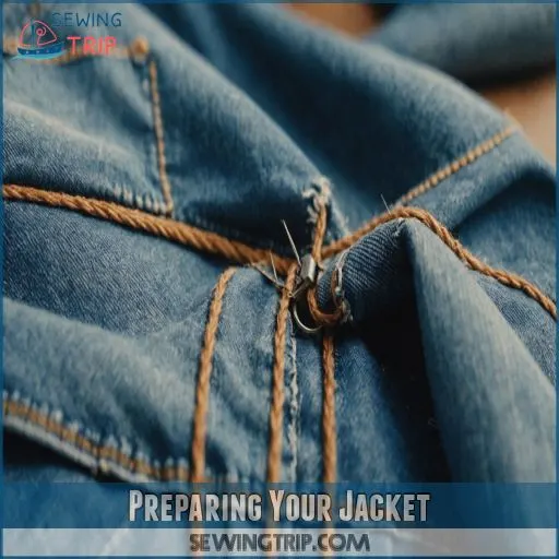 Preparing Your Jacket