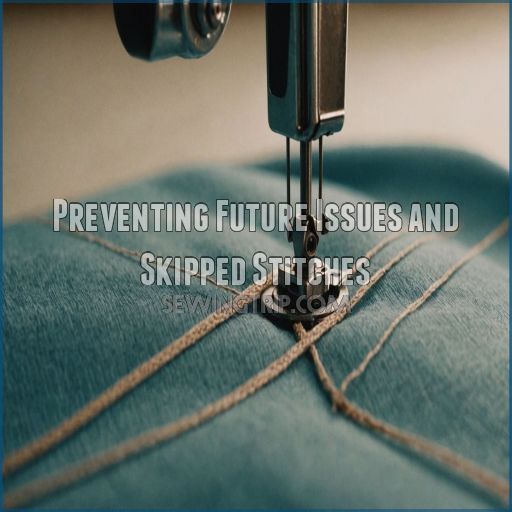 Preventing Future Issues and Skipped Stitches Preventing Future Issues and Skipped Stitches