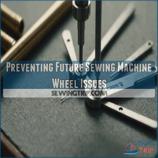 Preventing Future Sewing Machine Wheel Issues