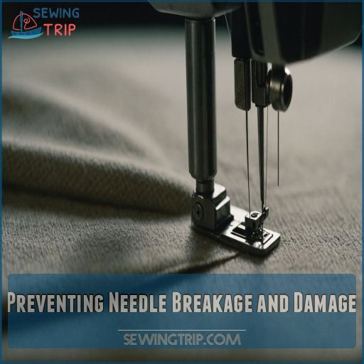 Preventing Needle Breakage and Damage Preventing Needle Breakage and Damage