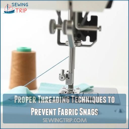 Proper Threading Techniques to Prevent Fabric Snags Proper Threading Techniques to Prevent Fabric Snags