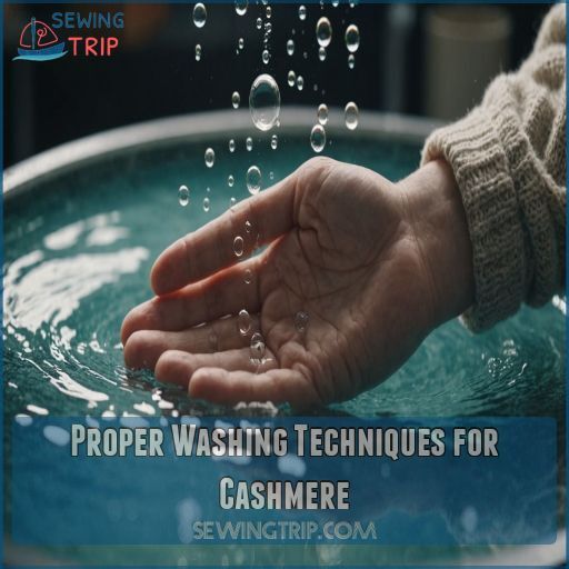Proper Washing Techniques for Cashmere Proper Washing Techniques for Cashmere