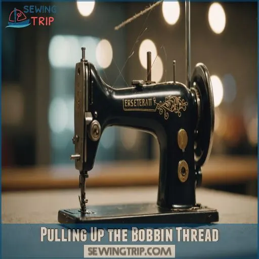 Pulling Up the Bobbin Thread