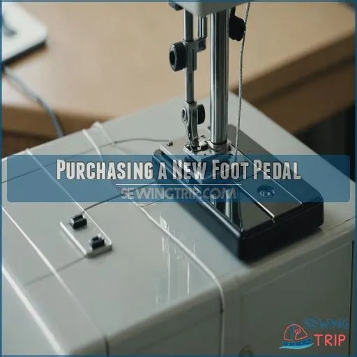 Purchasing a New Foot Pedal