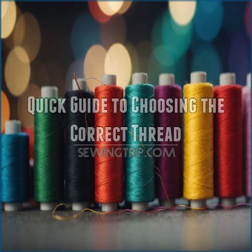 Quick Guide to Choosing the Correct Thread