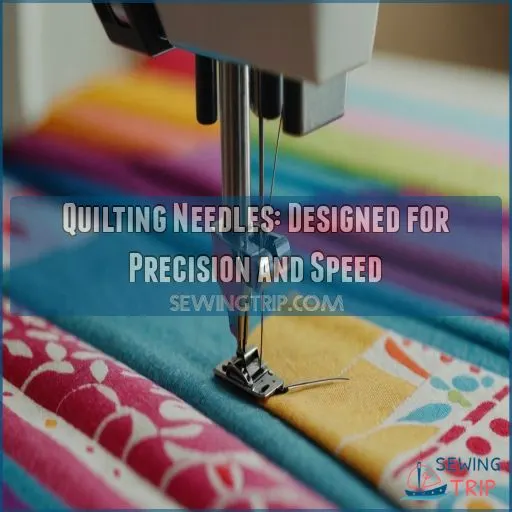 Quilting Needles: Designed for Precision and Speed