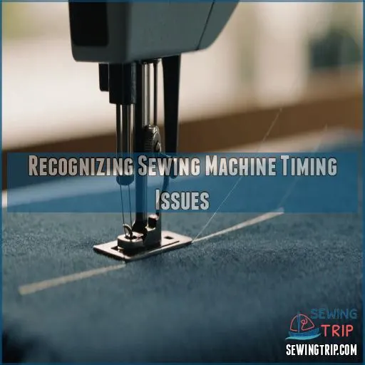 Recognizing Sewing Machine Timing Issues