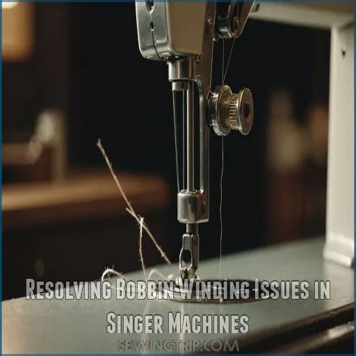 Resolving Bobbin Winding Issues in Singer Machines