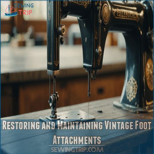 Restoring and Maintaining Vintage Foot Attachments Restoring and Maintaining Vintage Foot Attachments