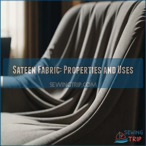 Sateen Fabric: Properties and Uses