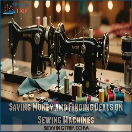 Saving Money and Finding Deals on Sewing Machines