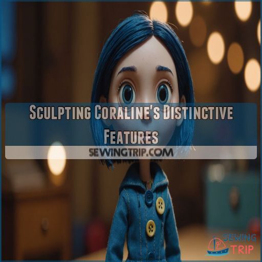 Sculpting Coraline's Distinctive Features Sculpting Coraline's Distinctive Features