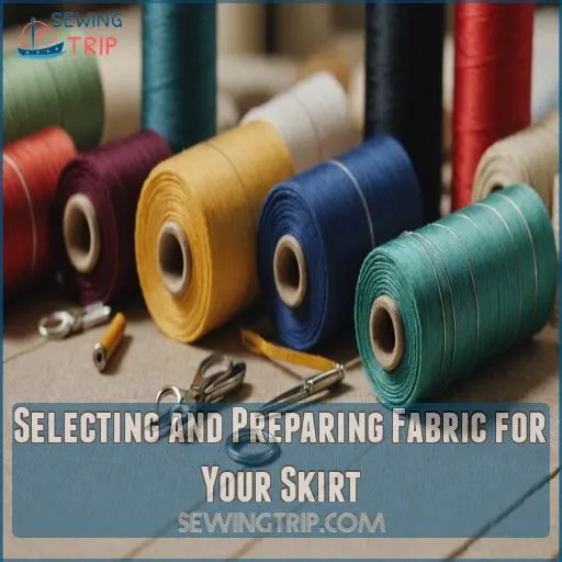 Selecting and Preparing Fabric for Your Skirt