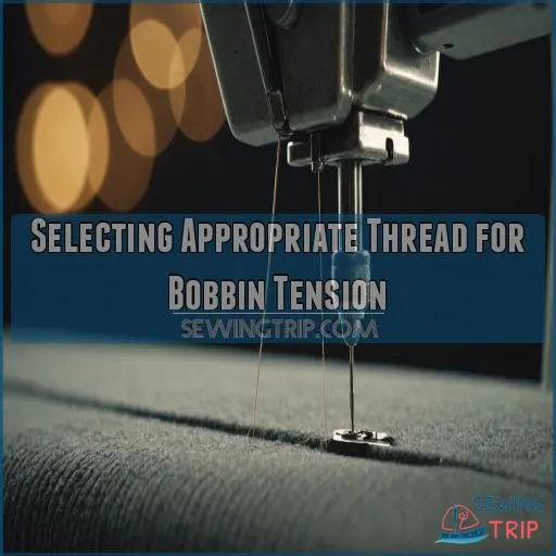 Selecting Appropriate Thread for Bobbin Tension