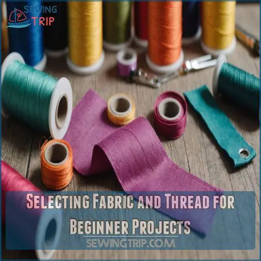 Selecting Fabric and Thread for Beginner Projects Selecting Fabric and Thread for Beginner Projects