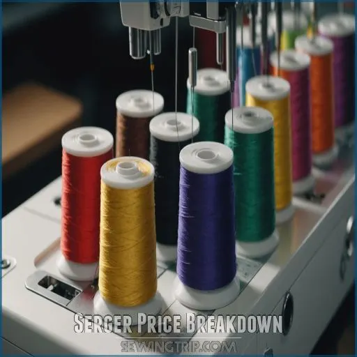 Serger Price Breakdown