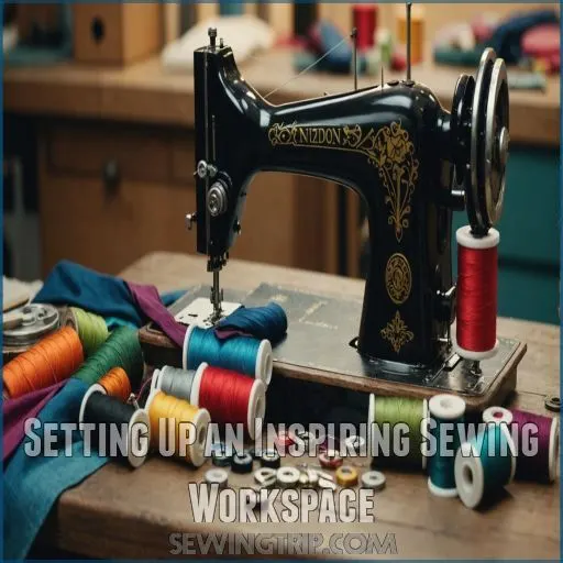 Setting Up an Inspiring Sewing Workspace