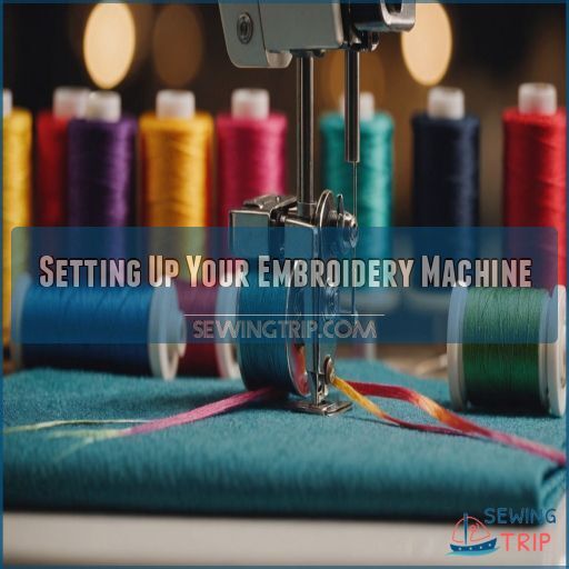 Setting Up Your Embroidery Machine