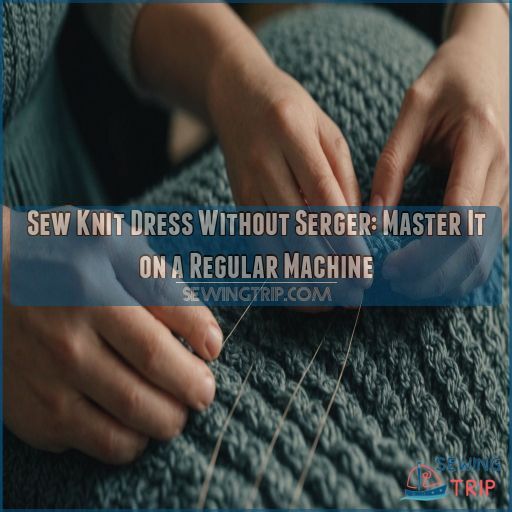sew knit dress without serger sew knit dress without serger
