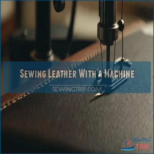 Sewing Leather With a Machine