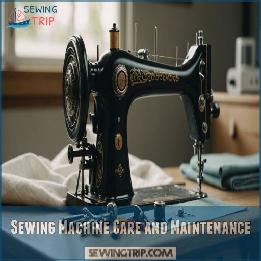 Sewing Machine Care and Maintenance Sewing Machine Care and Maintenance