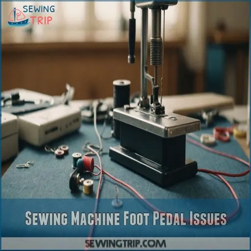 Sewing Machine Foot Pedal Issues