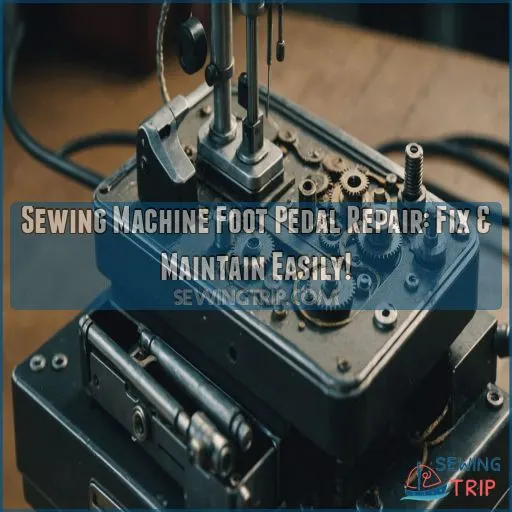 sewing machine foot pedal repair