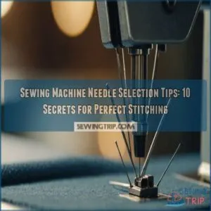 sewing machine needle selection tips