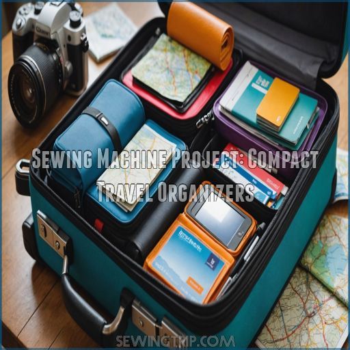 Sewing Machine Project: Compact Travel Organizers