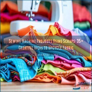 Sewing Machine Projects Using Scraps: 35+ Creative Ideas to Upcycle Fabric 2 sewing machine projects using scraps