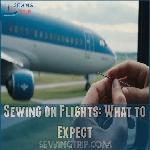 Sewing on Flights: What to Expect