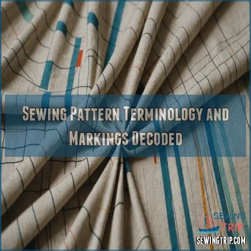 Sewing Pattern Terminology and Markings Decoded