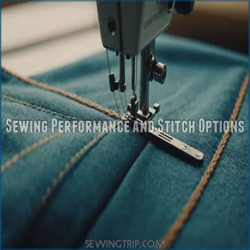 Sewing Performance and Stitch Options