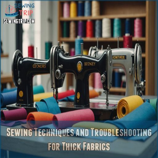 Sewing Techniques and Troubleshooting for Thick Fabrics Sewing Techniques and Troubleshooting for Thick Fabrics